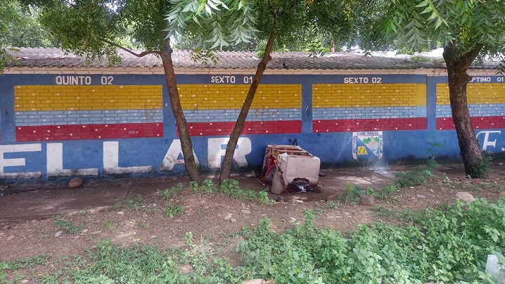 Cancha del barrio La Laguna.