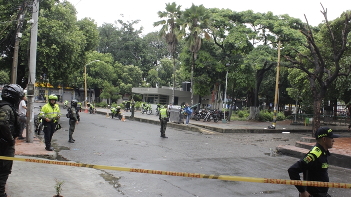 El bombazo del parque Mercedes Ábrego se dio el 17 de abril