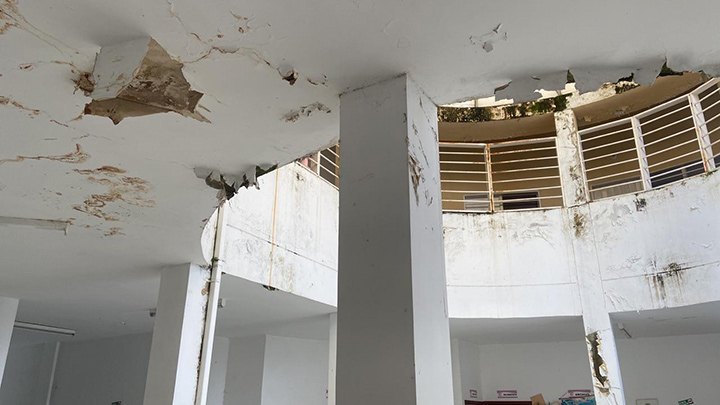 En Convención fue levantada la clínica pediátrica, sin embargo, hy todo es abandono