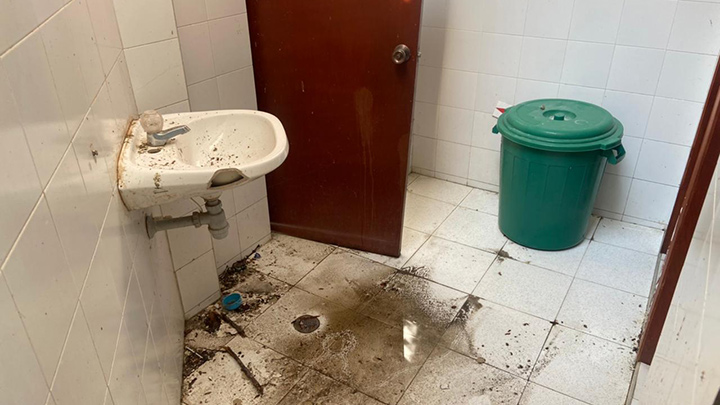 En Convención fue levantada la clínica pediátrica, sin embargo, hy todo es abandono