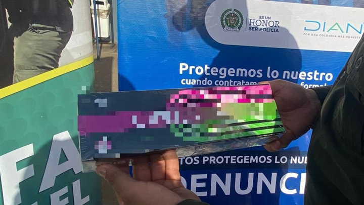 Incautan 21.240 cajas de cigarrillos en Villa del Rosario 