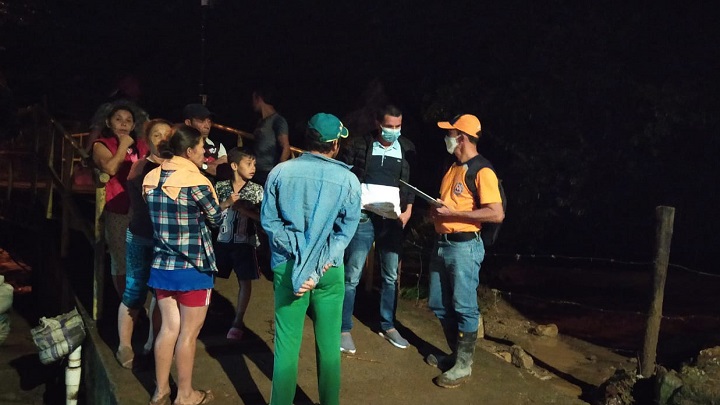 Inundaciones por lluvias en Convención./Foto: cortesía