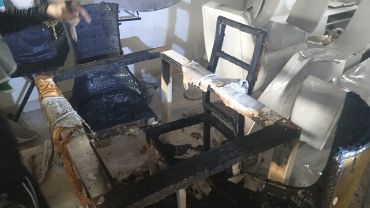 Incendio en una casa del barrio Guaimaral, de Cúcuta