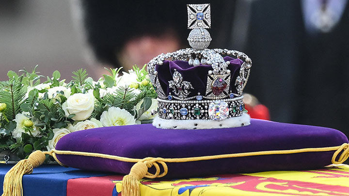 El polémico ataúd de la reina Isabel II, ¿hecho de oro?/Foto: AFP