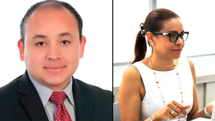 Javier Alamanza y Karen Patricia Ayos.