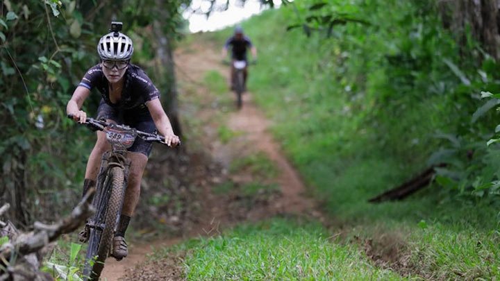 Cucuteña atraviesa el país en bicicleta./Foto: cortesía