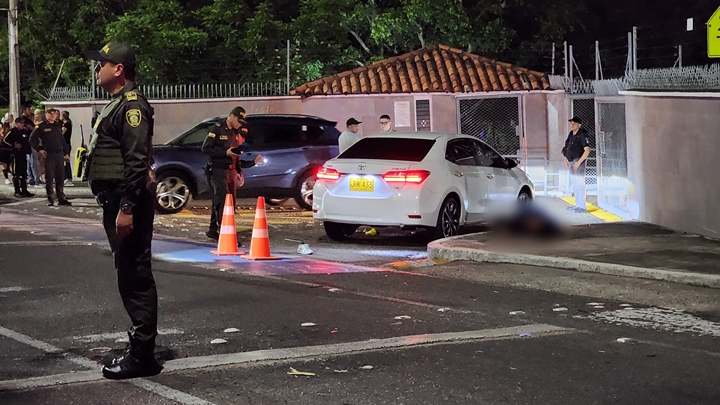 La masacre afuera del colegio Santo Ángel.