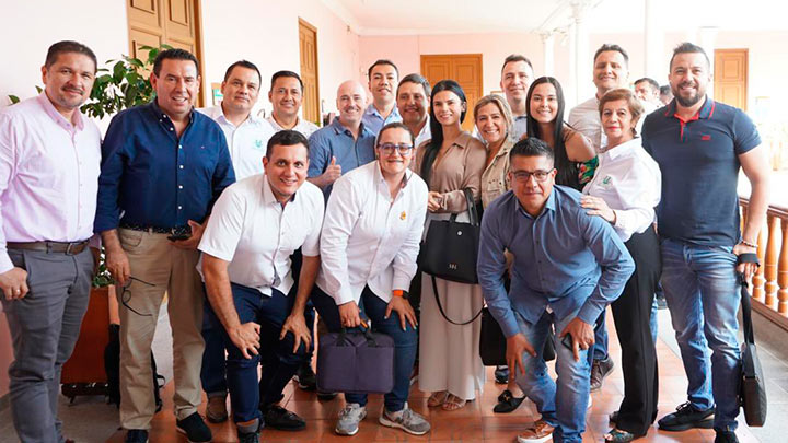 Empresarios y representantes de la UFPS se reunieron con el ministro.