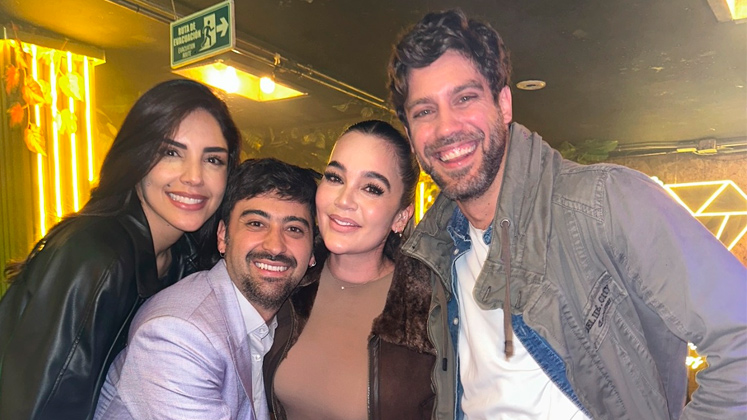 Tejeiro compartirá pantalla con Variel Sánchez, encargado de interpretar a Brayan Galindo. 