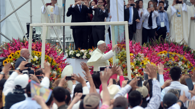 Papa Francisco en Medellín