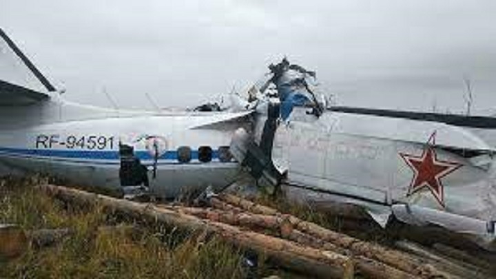 Dieciséis muertos al estrellarse un avión en Rusia./Foto: internet