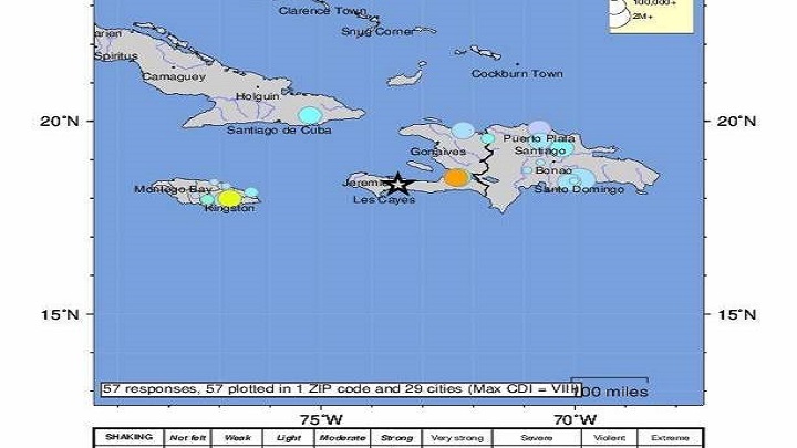 EE. UU. emitió una alerta de tsunami tras el sismo en Haití