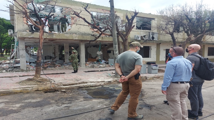 Ataque contra la Brigada 30 del Ejército.