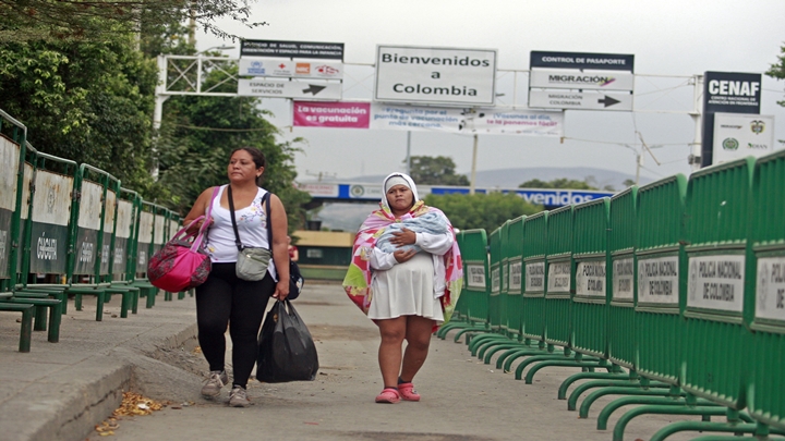 La frontera lleva seis año cerrada.