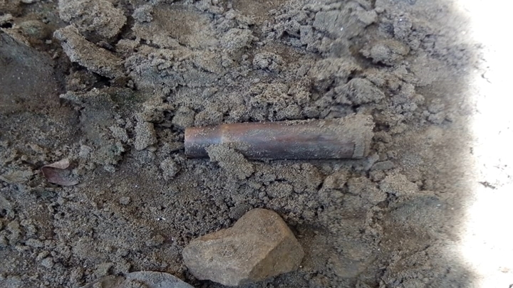 En el sitio encontraron algunas vainillas de las balas de fusil.