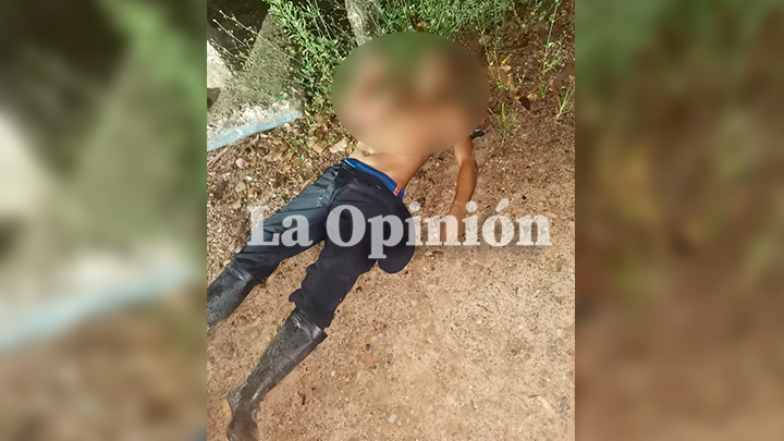 Lo encontraron en la via sin documentación.