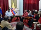 Venezuela ya ha acompañado otros procesos de paz con las guerrillas colombianas./Foto archivo La Opinión
