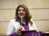 La senadora cucuteña Lorena Ríos habló sobre la reforma laboral y el episodio del archivo del proyecto./Foto cortesía