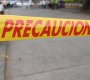 Cinta de precaución. 