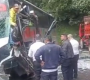 accidente de bus en la vía entre Bucaramanga y Pamplona