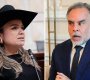 LINA GARRIDO Y ARMANDO BENEDETTI. 