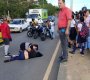 Mujer voló sobre el separador