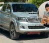 La camioneta Toyota gris, sin placas, fue robada por los autores del crimen. / Foto Cortesía