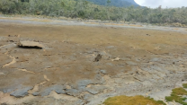 La Laguna Agua Negra en el municipio de Ragonvalia permanece seca por presencia del fenómeno de El Niño