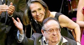 Chespirito y Florinda Meza