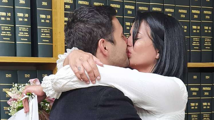 Amaranta Hank informó por redes sociales que se había casado./ Foto:Cortesía