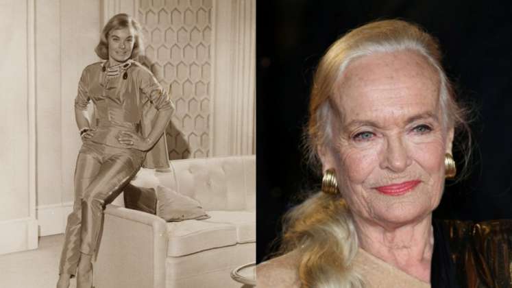 Shirley Eaton (Reino Unido,1937) Coprotagonizó junto a Sean Connery la tercera película ‘James Bond contra Goldfinger’ en 1964.