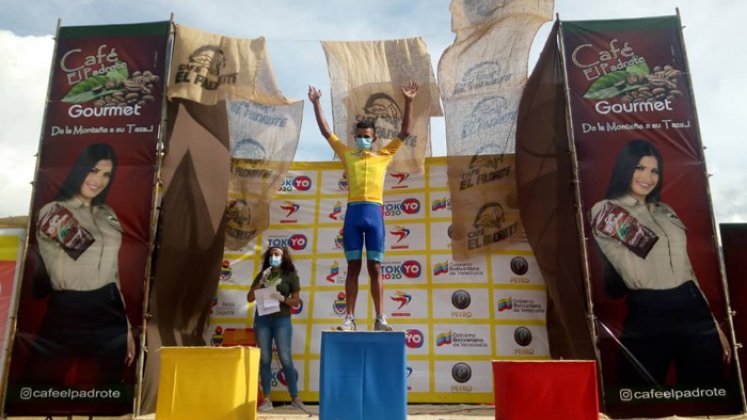 La Vuelta al Táchira, con protocolos especiales por la pandemia de COVID-19, se disputa en ocho etapas. / Foto: Tomada de Twitter @lavueltachira