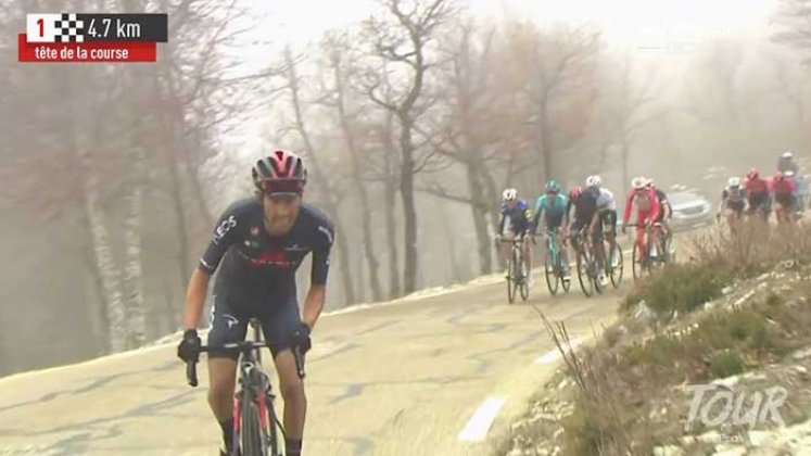 Iván Ramiro Sosa, Líder del Tour de la Provence 2021.