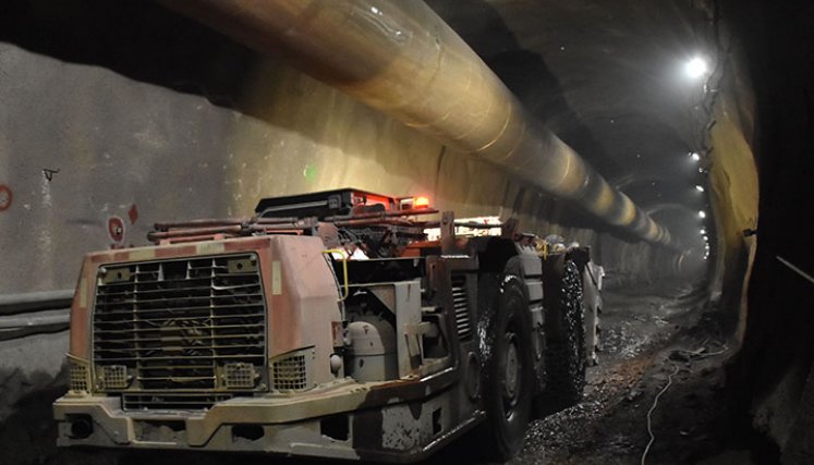 Avance de obra túnel Pamplona. 