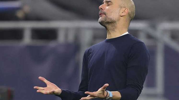 Pep Guardiola, entrenador del Manchester City.