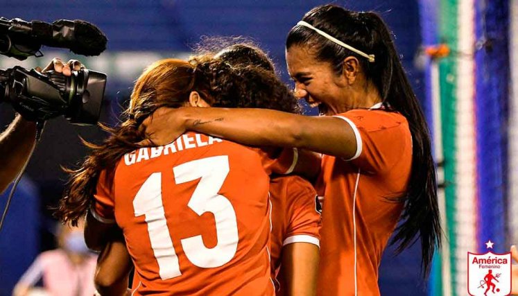 América de Cali eliminó a Corinthias de Brasil de la Copa Libertadores Femenina. 