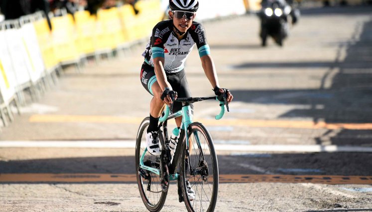 Esteban Chaves, ciclista colombiano. 