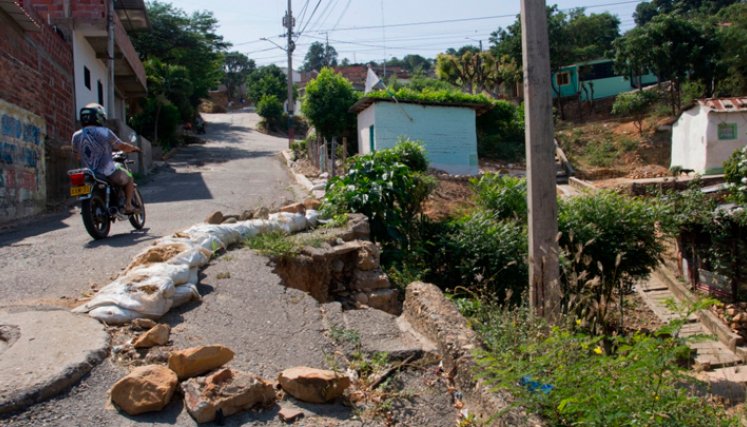 Zonas de alto riesgo, afectadas por las temporadas de lluvias./