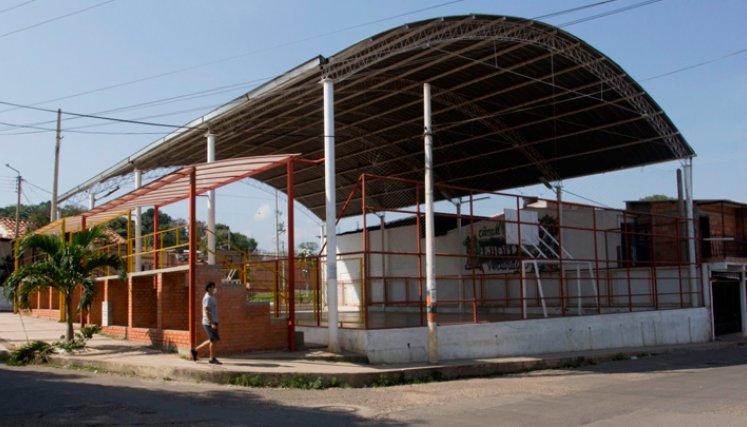 Escenario deportivos en Galán no han sido aprovechados en su potencial.