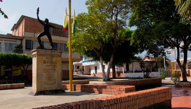 Parque en honor al prócer colombiano José Antonio Galán, sentenciado a muerte por liderar la Insurrección de los comuneros en el Virreinato de Nueva Granada.