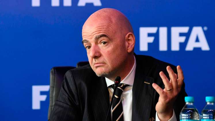 Gianni Infantino, presidente de la FIFA. 