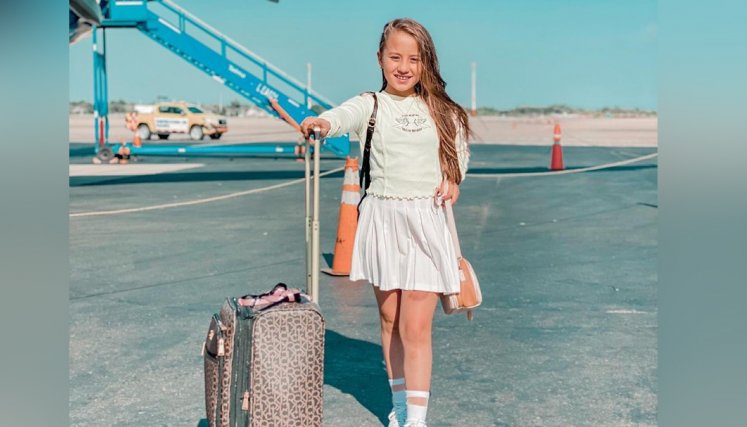 María Paula Veloza, la niña de 10 años con dos títulos internacionales