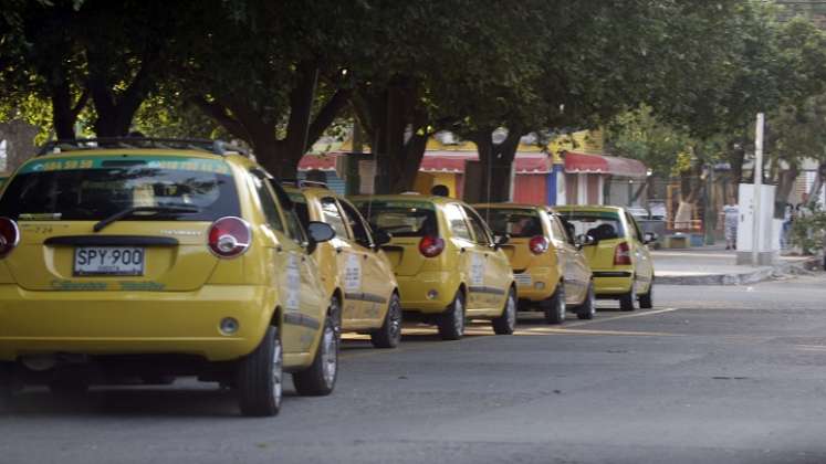 El 3 de mayo habrá paro nacional de taxistas. / Archivo La Opinión 