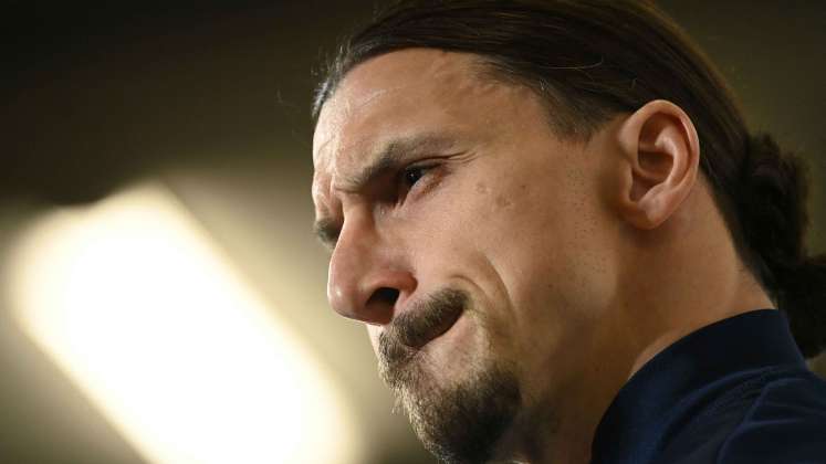 Zlatan Ibrahimovic fue convocado tras cuatro años a la Selección de Suecia. 