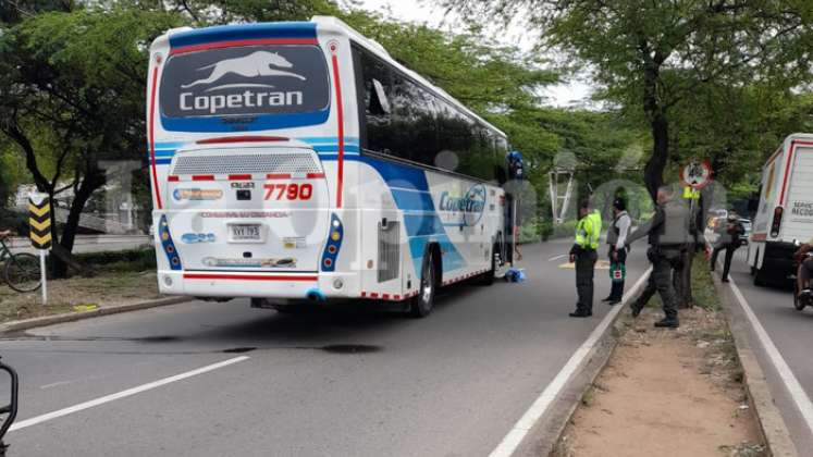 El hecho ocurrió a las 3:00 de la tarde de este lunes