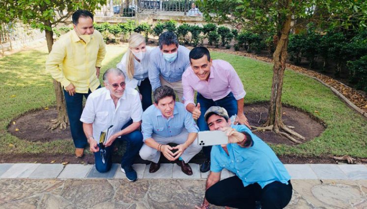 El exgobernador de Norte de Santander, William Villamizar Laguado, hace parte del equipo./ Foto: tomada de Twitter