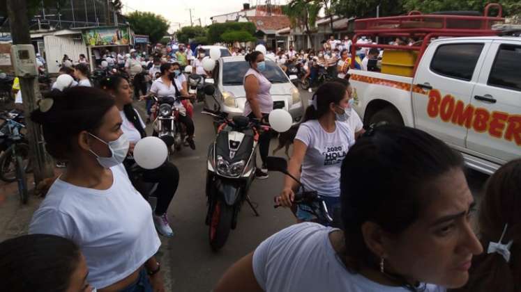 este lunes los porteños salieron a la calles a marchar para expresar su rechazo al vil asesinato y a la violencia que sacude al pueblo. / Foto: Cortesía