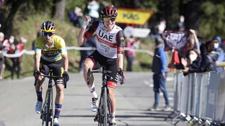 Tadej Pogacar ciclista de Eslovenia.