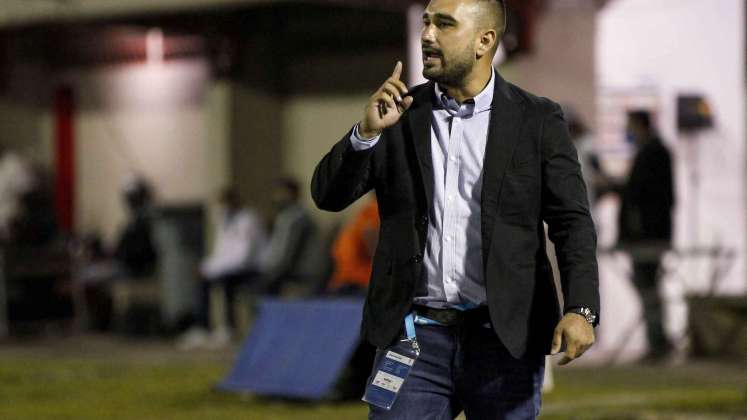 David Suárez, último técnico del Cúcuta Deportivo. 