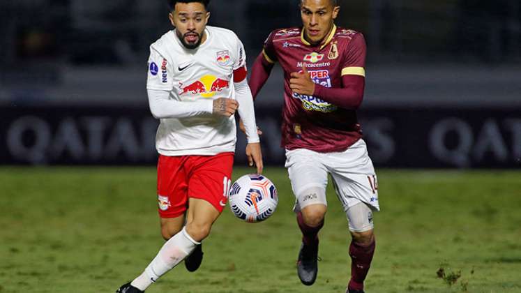 Deportes Tolima cayó ante Bragantino de Brasil. 